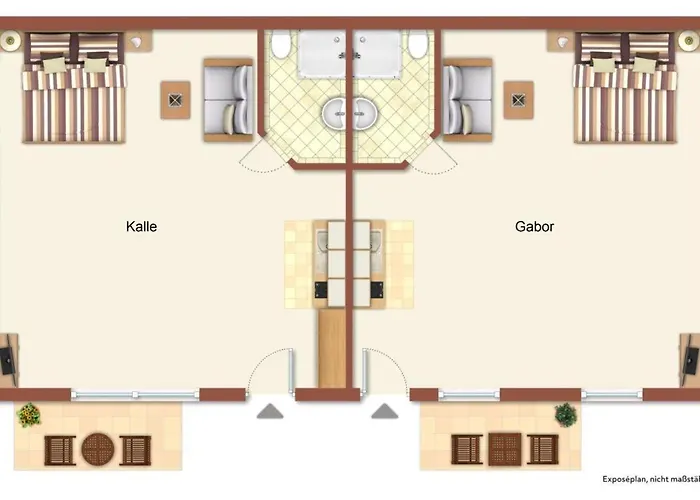 Apartment Haus Vier Freunde, Kalle